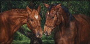 Sharing Secrets – Original Painting by Kim Penner